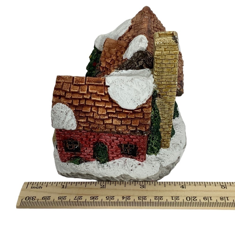 Christmas Village Cottage English Dickens Kincaid Style House Miniature Scale - Picture 8 of 15